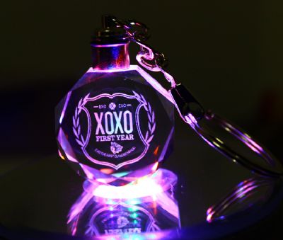 EXO anime keychain