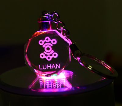 Luhan anime keychain