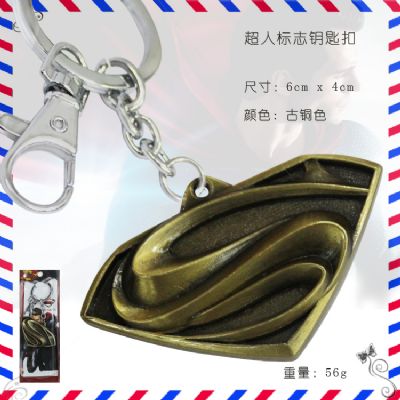 Super Man anime keychain