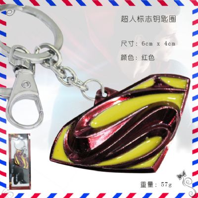 Super Man anime keychain