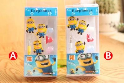 Despicable me anime earphone