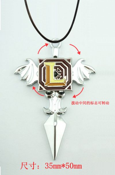 Avengers anime necklace