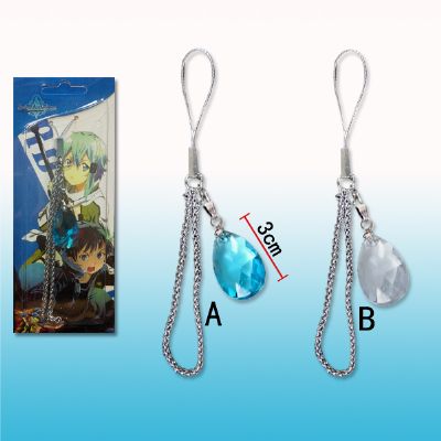 sword art online anime phonestrap