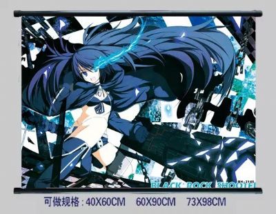 Black Rock Shooter anime wallscroll