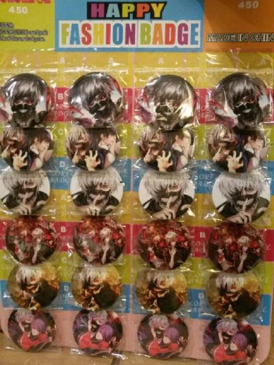 tokyo ghoul anime brooch