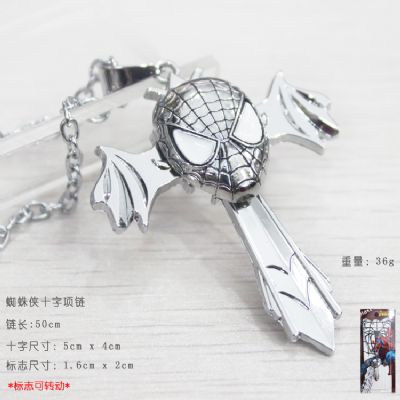 Spider man necklace