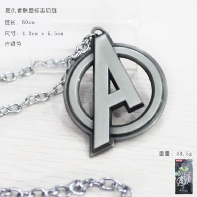 Avengers anime necklace