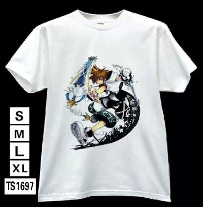 kingdom hearts anime t-shirt