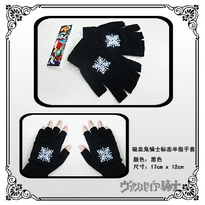 Les Vampire anime Half finger gloves