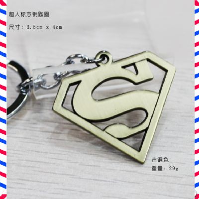 Super Man anime keychain