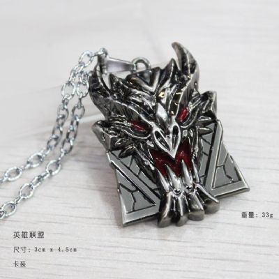 Avengers anime necklace