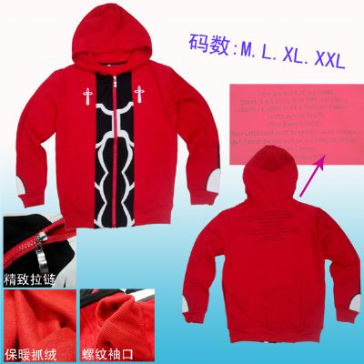 fate anime fleece