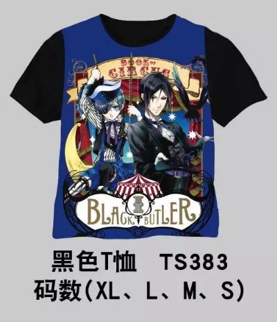 kuroshitsuji anime t-shirt