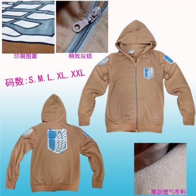 attack on titan anime fleece