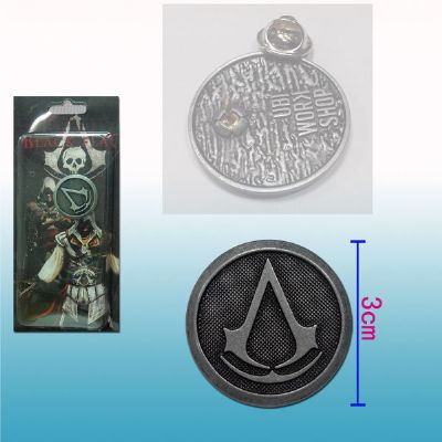 Assassin Creed brooch