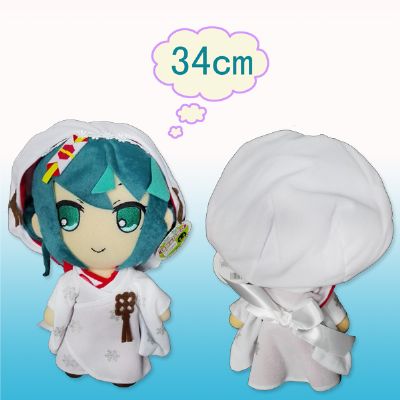 miku.hatsune anime plush doll