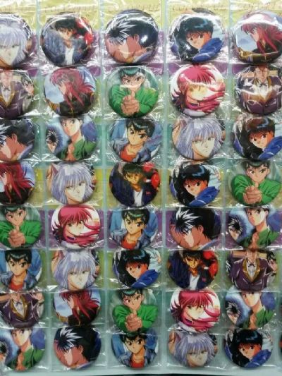 yuyu hakusho anime brooch