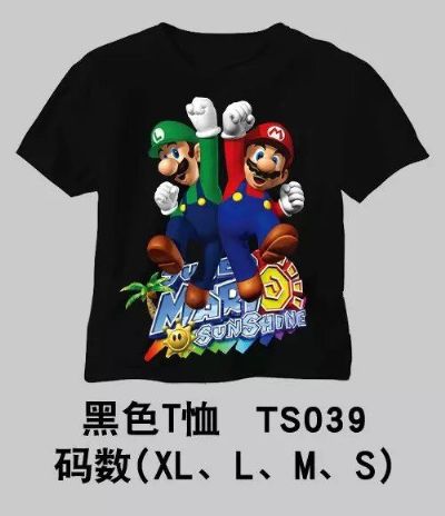 super mario anime t-shirt