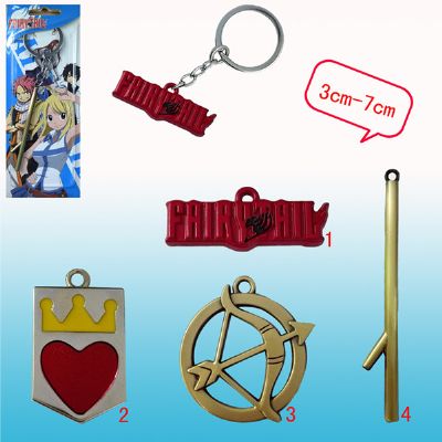 Fairy Tail anime keychain