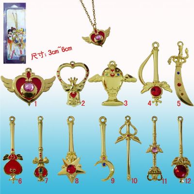 sailormoon anime necklace