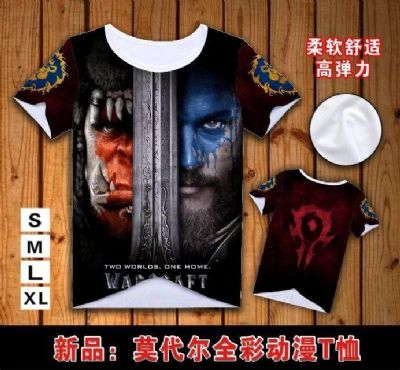 warcraft anime t-shirt