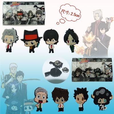 hitman reborn anime brooch