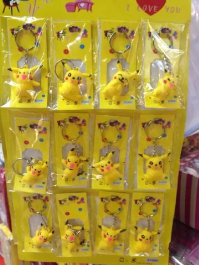 pokemon anime keychain