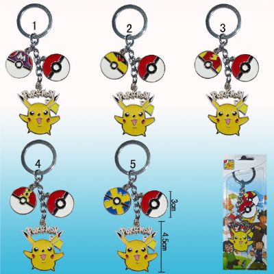 pokemon anime keychain