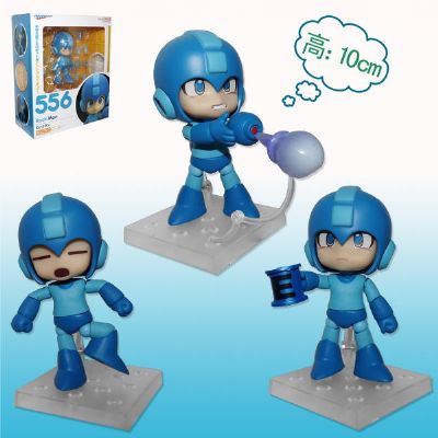 rock man anime figure