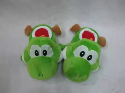 super mario anime plush slipper