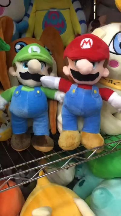 super mario anime plush doll