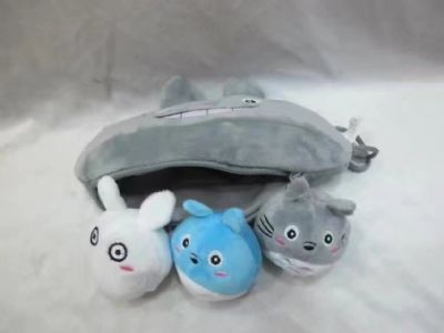 totoro anime plush bag