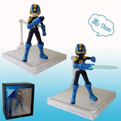 rock man anime figure