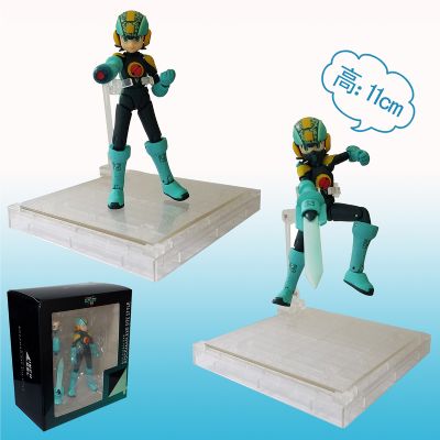 rock man anime figure