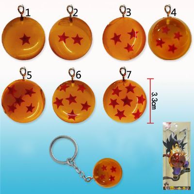 dragon ball anime keychain
