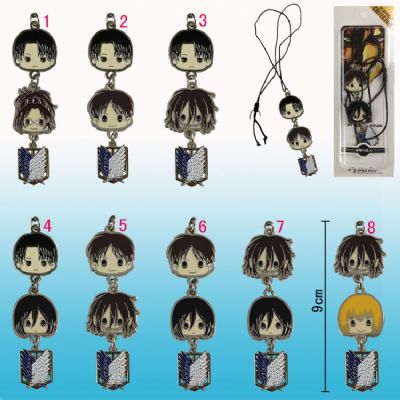 attack on titan anime phonestrap