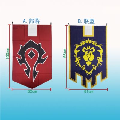 warcraft anime flag