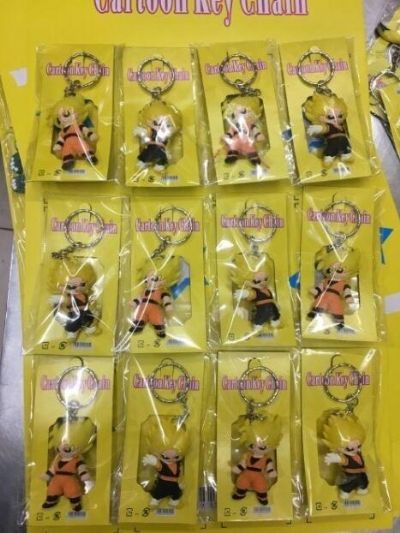 dragon ball anime keychain