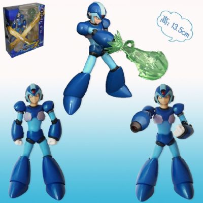 rock man anime figure