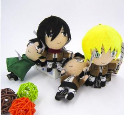 attack on titan anime plush