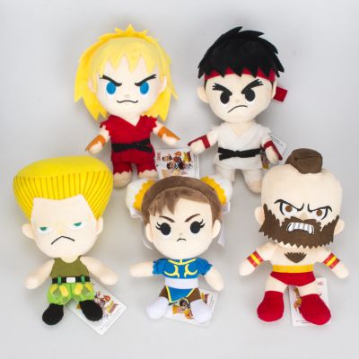 street fighter plush doll