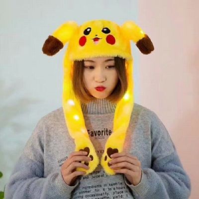 pokemon anime plush hat