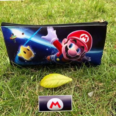 super mario anime pencil bag