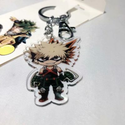 My Hero Academia anime keychain