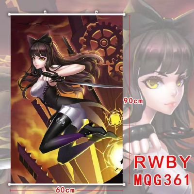 RWBY anime wallscroll