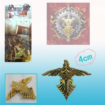 final fantasy anime brooch