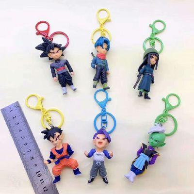 dragon ball anime figure keychain