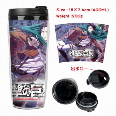 Shingeki no Kyojin Starbucks Leakproof Insulation 