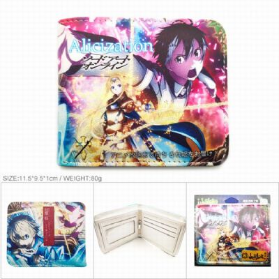 sword art online anime wallet