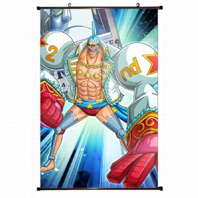 one piece anime wallscroll